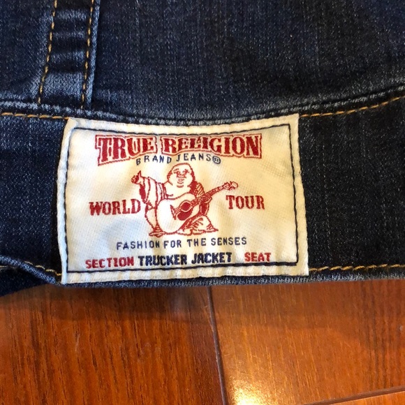 True Religion trucker jacket size small - Picture 4 of 5
